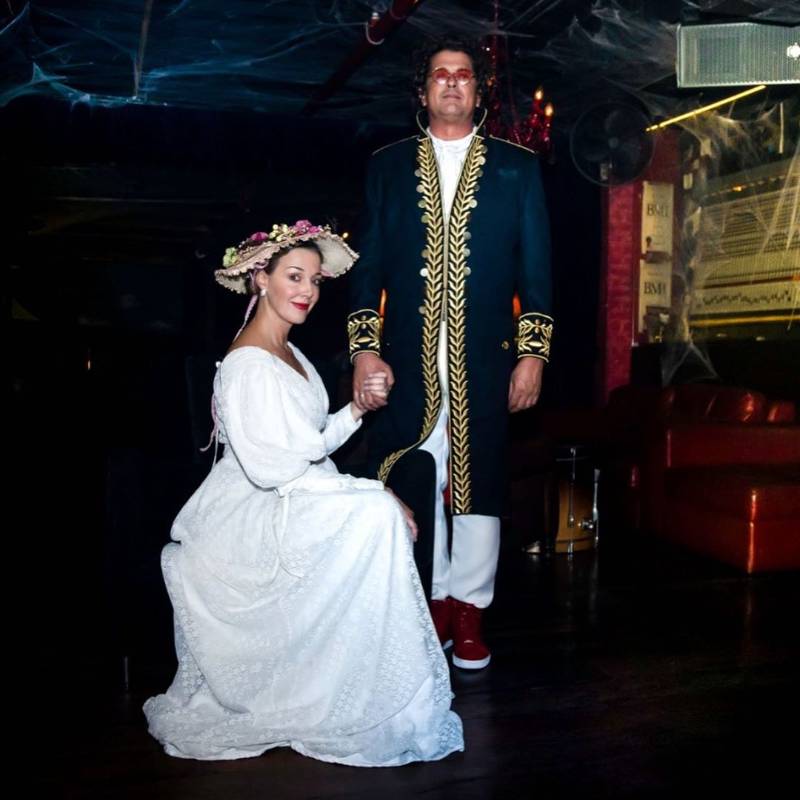 Claudia Elena Vásquez y Carlos Vives. FOTO Instagram