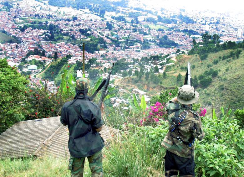 El bloque Cacique Nutibara de las Autodefensas delinquió en gran parte del occidente de Medellín. FOTO JUAN ANTONIO SÁNCHEZ