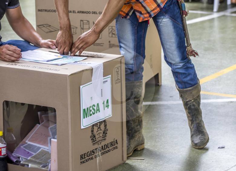 Según la zonificación del departamento, Oriente tiene 827.600 hectáreas (13 % de Antioquia). La votación iba a tener lugar este 15 de diciembre en 13 municipios. FOTO juan antonio sánchez