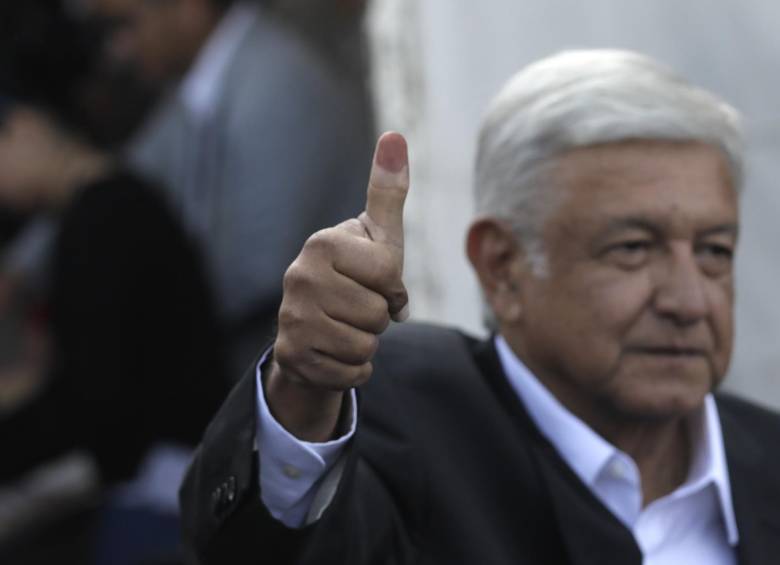 Andrés Manuel Obrador, nuevo presidente de México. FOTO REUTERS