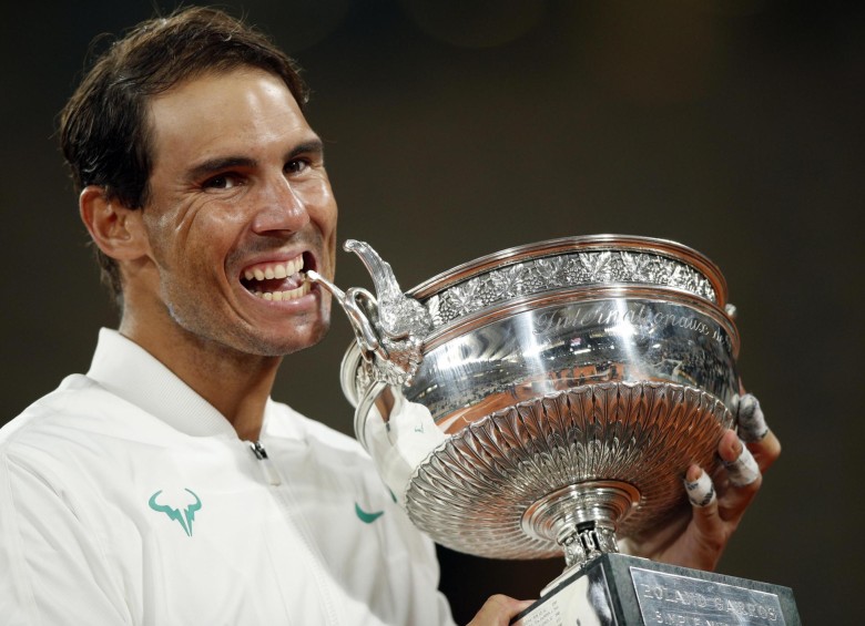 Trece títulos en trece finales de Garros suma Nadal. Foto EFE