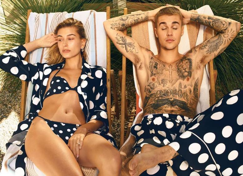 Imagen que Hailey Baldwin compartió en su cuenta de Instagram, en la que tiene más de 18 millones de seguidores. FOTO CORTESÍA