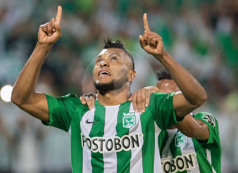 Miguel Ángel Borja llegó a Nacional en junio de este año. FOTO Robinson Sáenz 