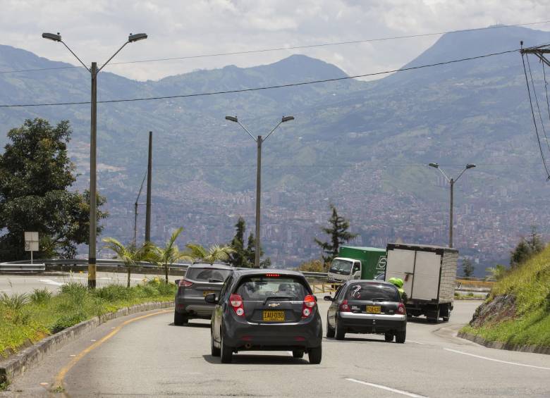 Las Palmas registra como una de las vias con más accidentes del país. Foto: Edwin Bustamante Restrepo