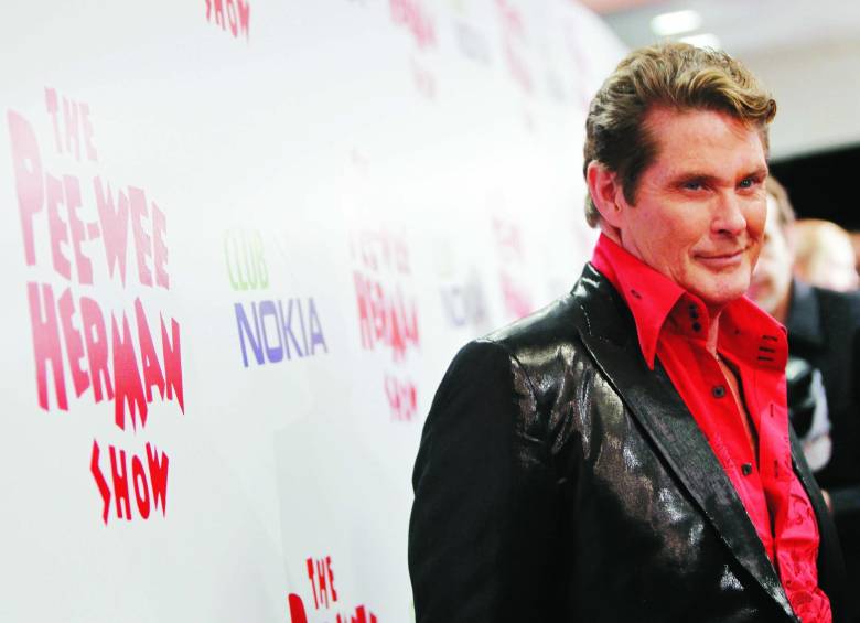 David Hasselhoff le dio vida a Mitch Buchannon en la serie de televisión. FOTO Archivo