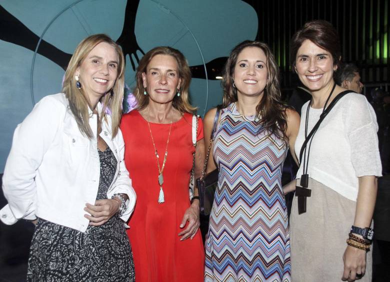 Mary Villegas, Alina Jiménez, Claudia Medina y Juanita Álvarez. Foto Cámara Lúcida.