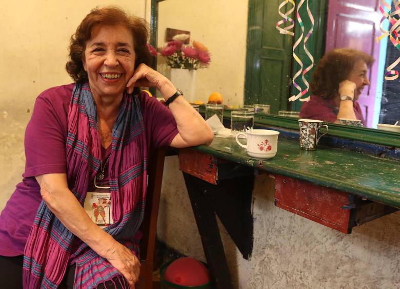 Aída Fernández ha participado en las cinco versiones de En la diestra de Dios padre, del TEC, Los papeles del infierno, La trampa, La orgía, y decenas de montajes más. FOTO Julio césar Herrera