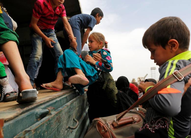 El drama humanitario de Mosul