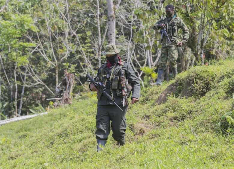 En el Chocó (foto) la presencia del Eln es númerosa en distintos municipios donde se vivió la tregua entre el Gobierno y la guerrilla. FOTO: Archivo EL COLOMBIANO