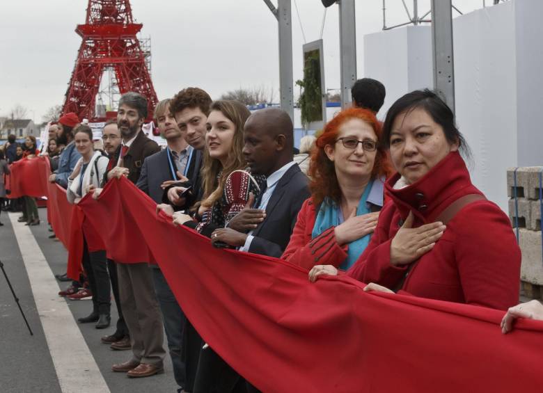 El interés de los ambientalistas fue que no se cruzaran líneas rojas por la urgencia de acuerdo. FotoS ap, reuters y afp