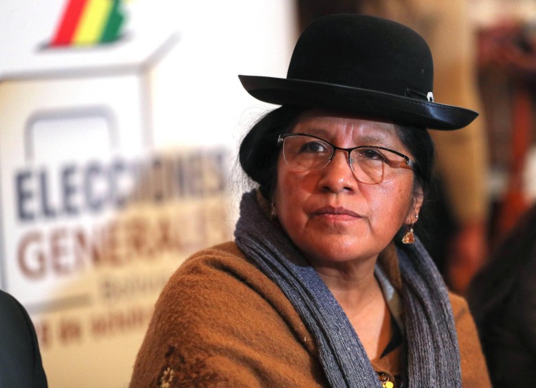 María Eugenia Choque Quispe, presidenta del Tribunal Supremo Electoral de Bolivia que renunció este domingo. FOTO EFE