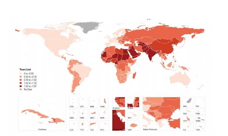 El aire contaminado acorta 20 meses la vida de los niños de hoy