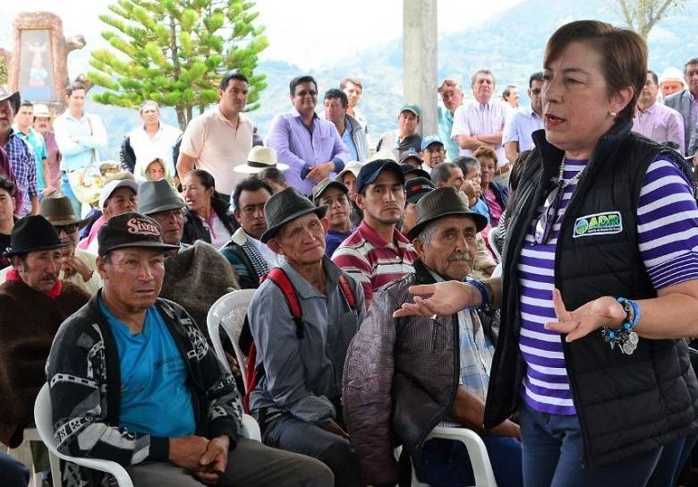 Claudia Ortiz habría participado en política desde su cargo como directora de la Agencia de Desarrollo Rural. FOTO: Procuraduría