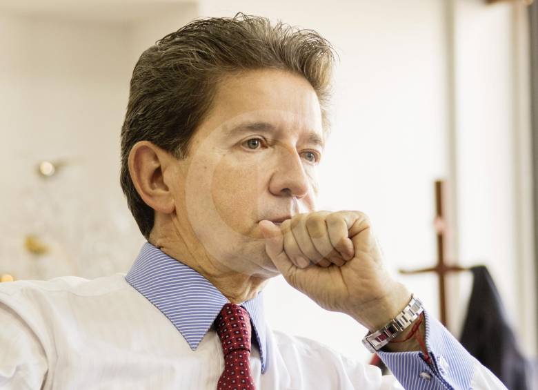 Gobernador de Antioquia, Luis Pérez Gutiérrez. FOTO MARIO VALENCIA PINEDA
