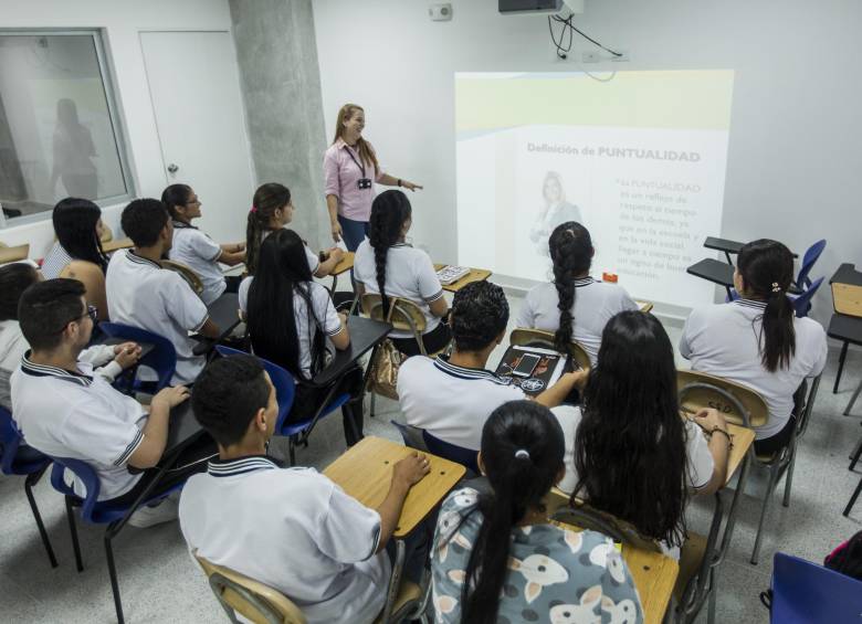 En esta institución se preparan 840 estudiantes en carreras técnicas y tecnológicas. FOTO camilo suárez