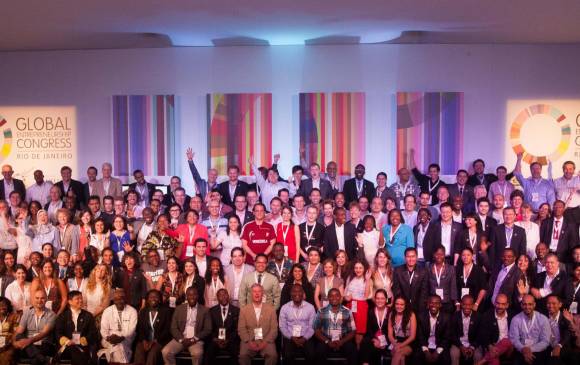 El Congreso Global de Emprendimiento (GEC) reúne diversas razas para generar lazos y redes entre empresarios. FOTO CORTESÍA
