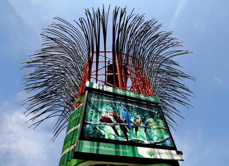 Airbol para purificar el aire de México