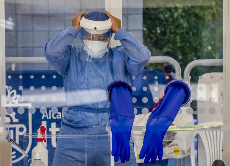 Toma de muestras gratis de Covid-19. Imagen de referencia. Foto: Juan Antonio Sánchez Ocampo