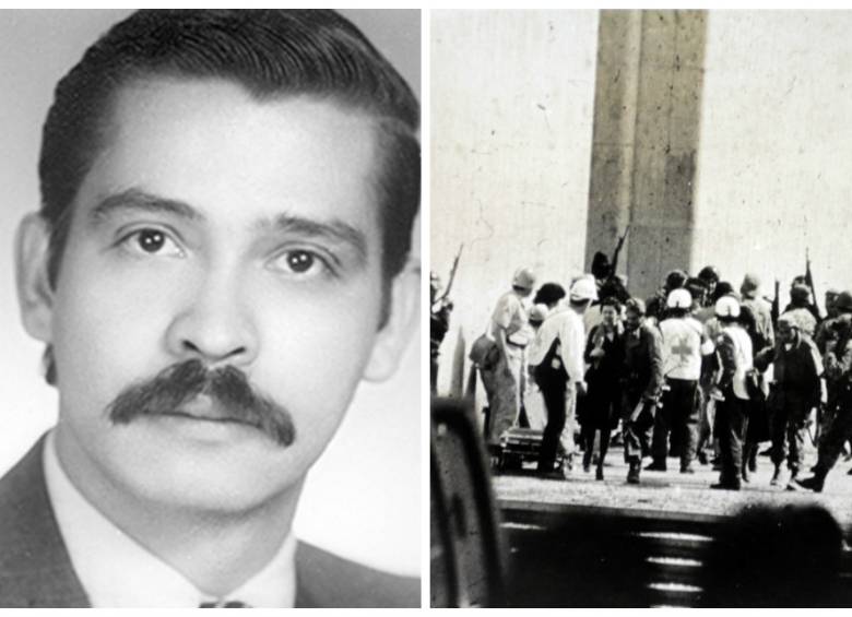 Emiro Sandoval, magistrado víctima del Palacio de Justicia. FOTOS ARCHIVO