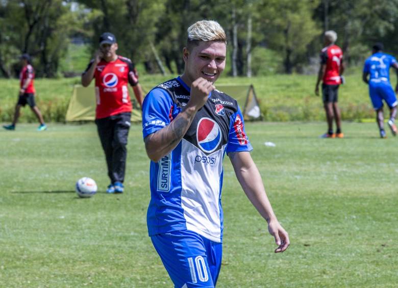 Quintero puede dar la cuota de talento y fútbol ofensivo que necesita Independiente Medellín. Foto: ARCHIVO (Juan Antonio Sánchez)
