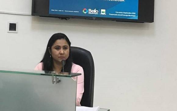 La contadora pública Viviana María Zapata Córdoba es la nueva alcaldesa (e) del municipio. FOTO CORTESÍA