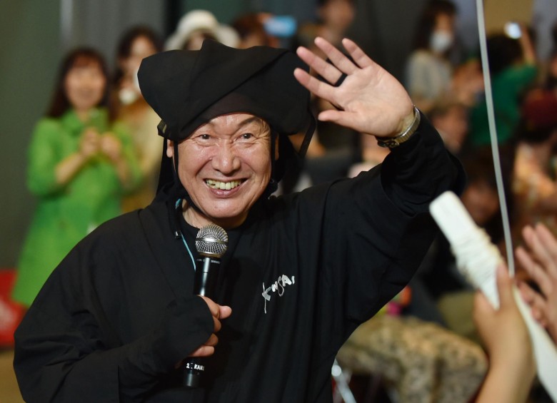 Kansai Yamamoto tenía 76 años. FOTO AFP