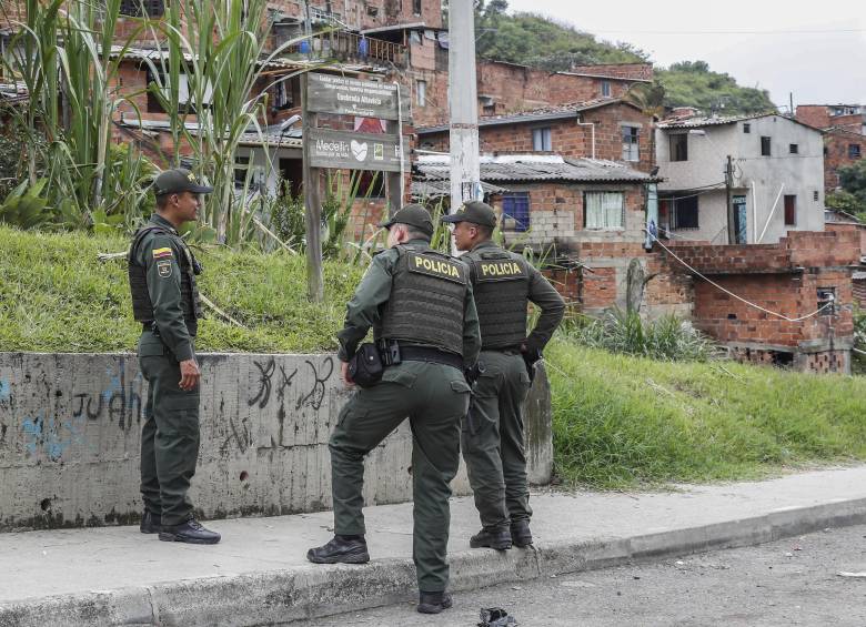 Aunque la presencia policial se ha reforzado en el Altavista, los homicidios no paran. FOTO RÓBINSON SÁENZ