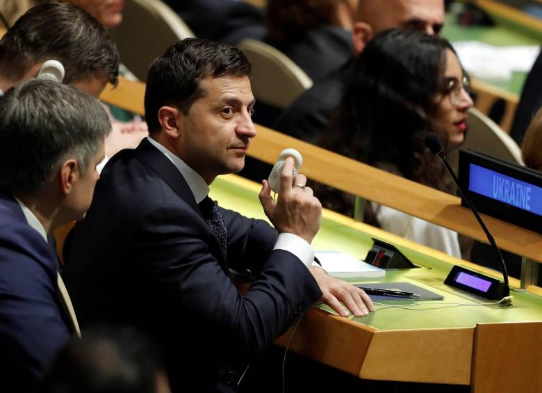 El presidente de Ucrania, Volodymyr Zelensky. Foto: EFE