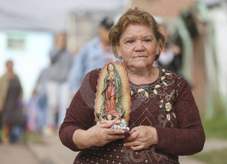 Luz Dary Osorio narró cómo la despertó el ruido de la tierra.