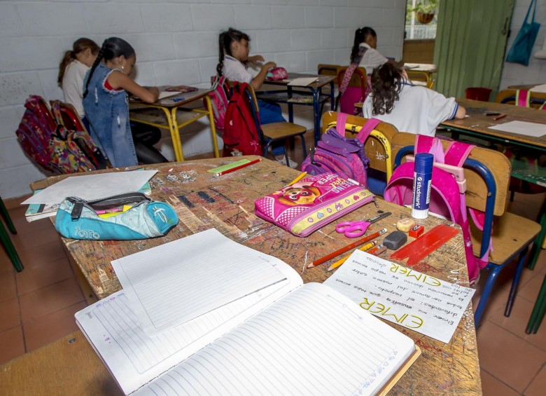 La Gobernación de Antioquia recordó que la educación oficial es gratuita y que es muy importante brindar oportunidades a la niñez. Foto: Juan Antonio Sánchez.