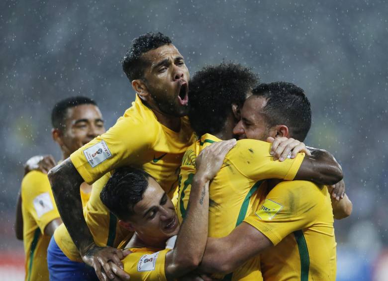 Con el triunfo ante Venezuela, Brasil es líder de las Eliminatorias. FOTO AP