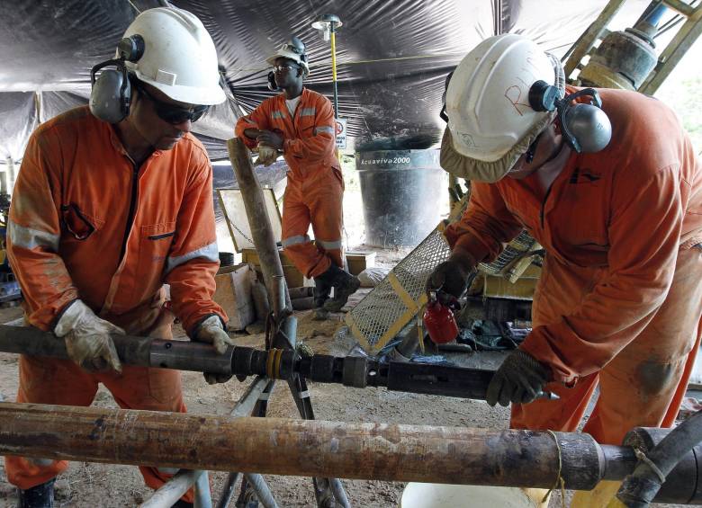 Un sí a la minera si bien diversificaría la oferta económica de Jericó, podría ocasionar una dependencia. (Imagen de referencia de la multinacional minera AngloGold Ashandi en San Roque en 2013 Foto: Robinson Sáenz Vargas)