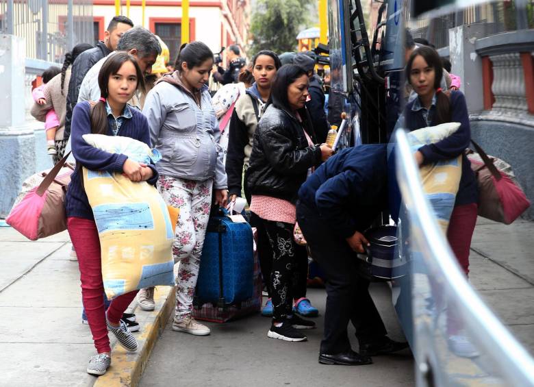 El éxodo venezolano es el peor drama humanitario del continente. La represión, el hambre y el desempleo obliga a miles de personas a huir del país. EFE