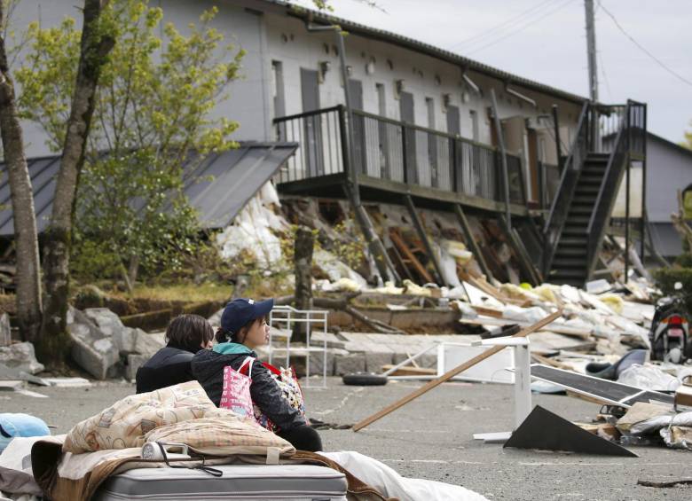 Dos potentes terremotos en Japón, los mayores desde el que generó el tsunami de 2011, golpearon el pasado jueves y este sábado el sureste del país. FOTO REUTERS