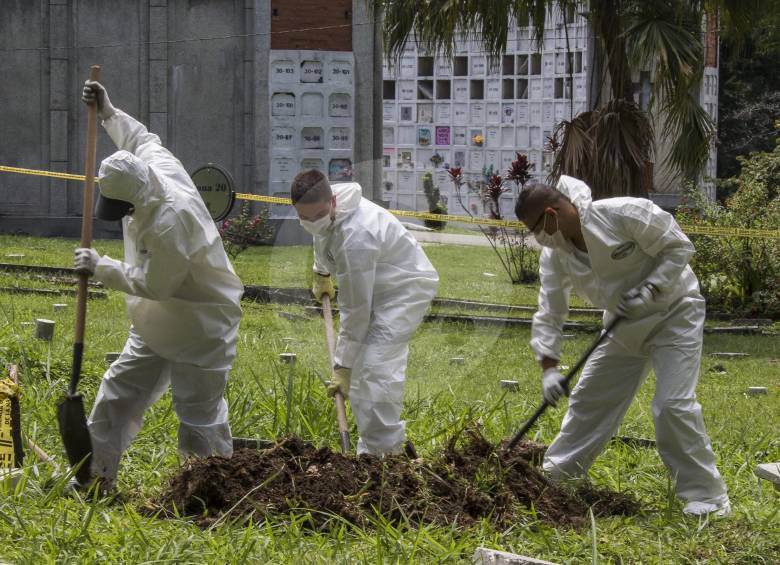 La Fiscalía sigue realizando trabajos de búsqueda de desaparecidos.