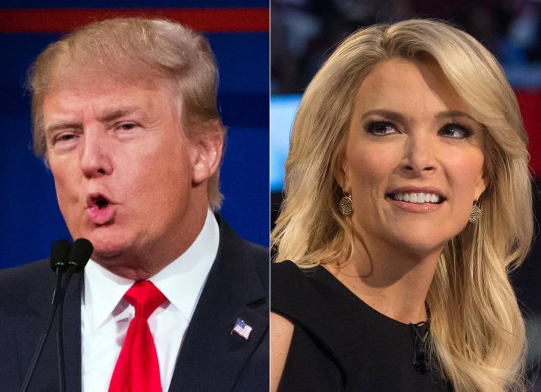 La polémica con la presentadora Megyn Kelly le ha traído a Donald Trump más críticas. FOTO AP