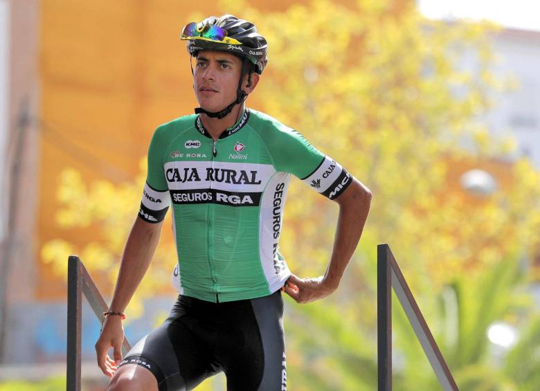 Nelson Soto ganó esta temporada etapa en la Vuelta a la Comunidad de Madrid, España. FOTO EFE