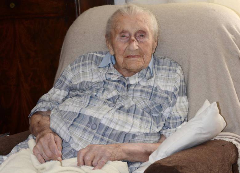 Élisabeth Collot tenía seis hijos, once nietos, 24 bisnietos y cinco tataranietos. FOTO AFP
