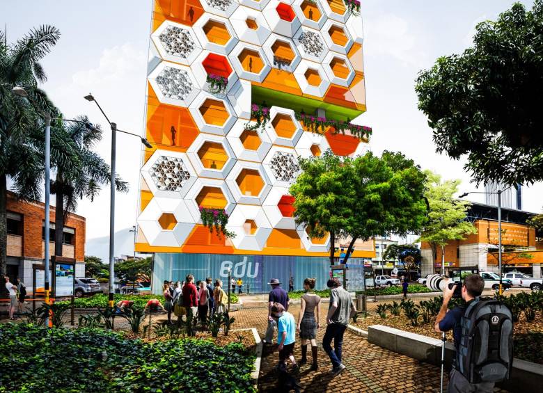 Así será el nuevo edificio de la Empresa de Desarrollo Urbano. FOTO CORTESÍA
