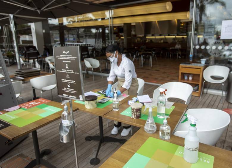Restaurantes del Oriente antioqueño esperan por la reapertura. Foto Camilo Suárez