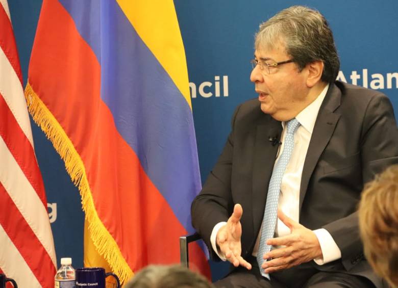  El canciller Carlos Holmes Trujillo en el marco de su visita a Estados Unidos sostuvo reuniones con el secretario de Estado de ese país, Mike Pompeo. Foto: Colprensa