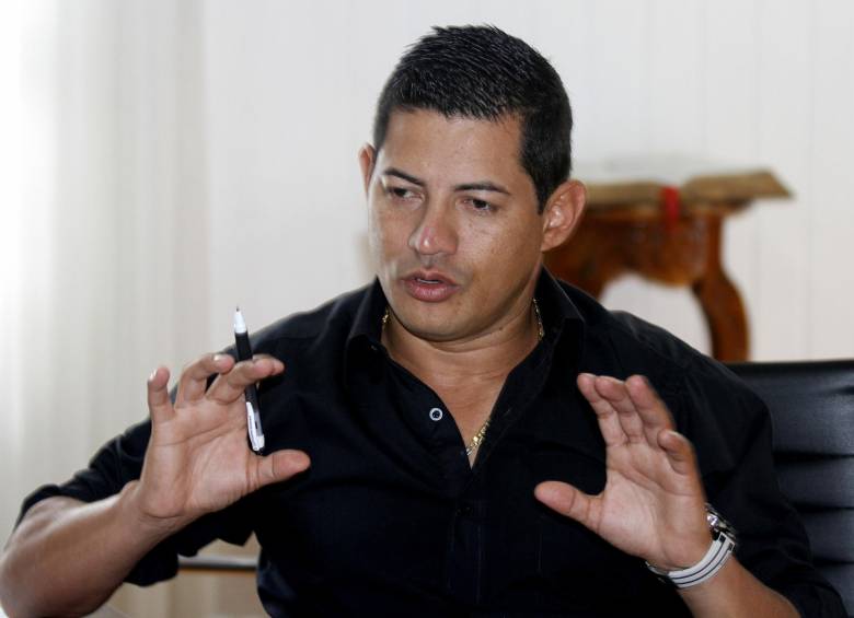 Juan Carlos Amaya, actual alcalde de Amagá. FOTO: ARCHIVO