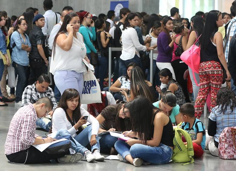 La tasa de desempleo juvenil es más alta en Ibagué, la más baja está en Florencia, entre 23 ciudades. FOTO: COLPRENSA