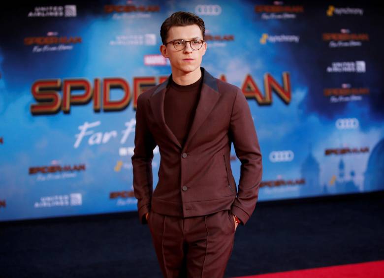 Tom Holland, actor que interpreta a Peter Parker, Spiderman Foto: Reuters