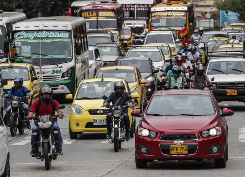 La restricción vehicular extendida a los sábados y a las motos de cuatro tiempos ayudó a los buenos resultados. FOTO RÓBINSON SÁENZ