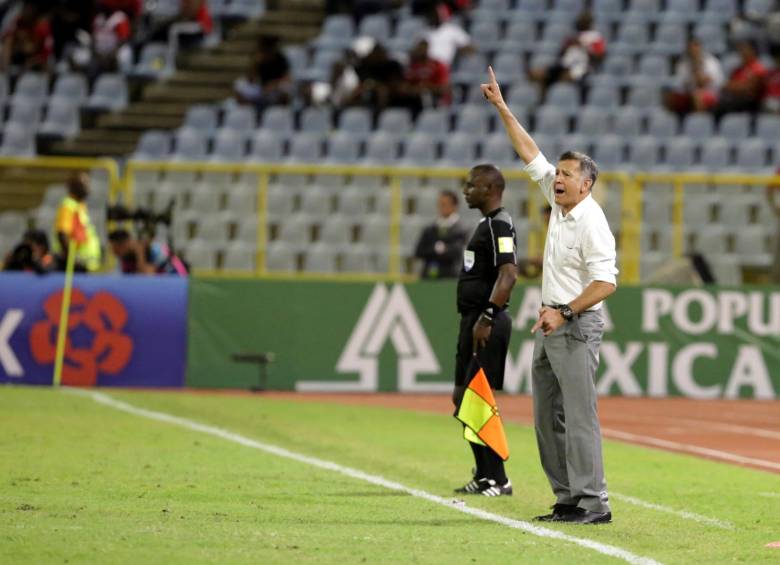 Osorio sumó su vicitoria número 16 con México, selección con la que acumula tres empates y una derrota. Foto: Reuters