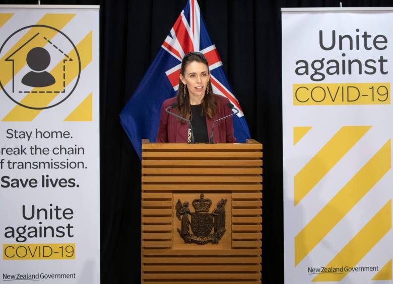 La primera ministra de Nueva Zelanda, Jacinda Ardern. FOTO AFP