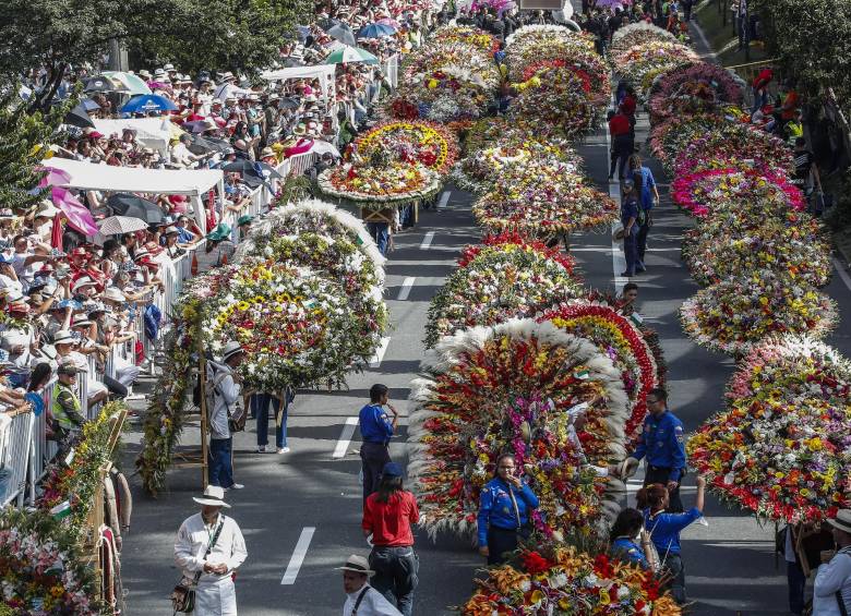 Desfile de Silleteros 2017 en Medellín. FOTO ROBINSON SÁENZ