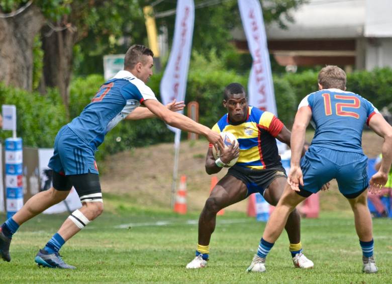 Los Tucanes ocuparon el puesto 9 en la parada de Punta del Este, ocho días atrás. Ayer figuraron en la casilla 10 en el circuito que se celebró en Viña del Mar, Chile. FOTO cortesía Fecorugby