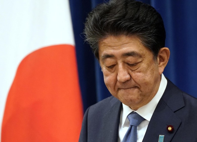 El primer ministro japonés, Shinzo Abe, en el cargo de manera ininterrumpida desde 2012, anunció el viernes que dimitirá por motivos de salud. Foto: EFE